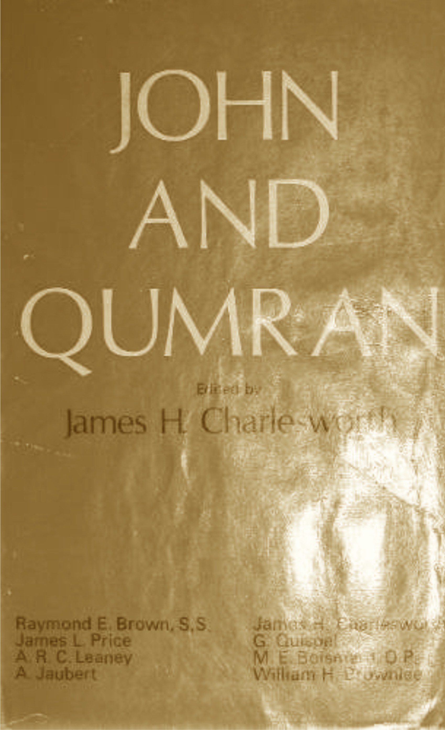 JOHN AND QUMRAN