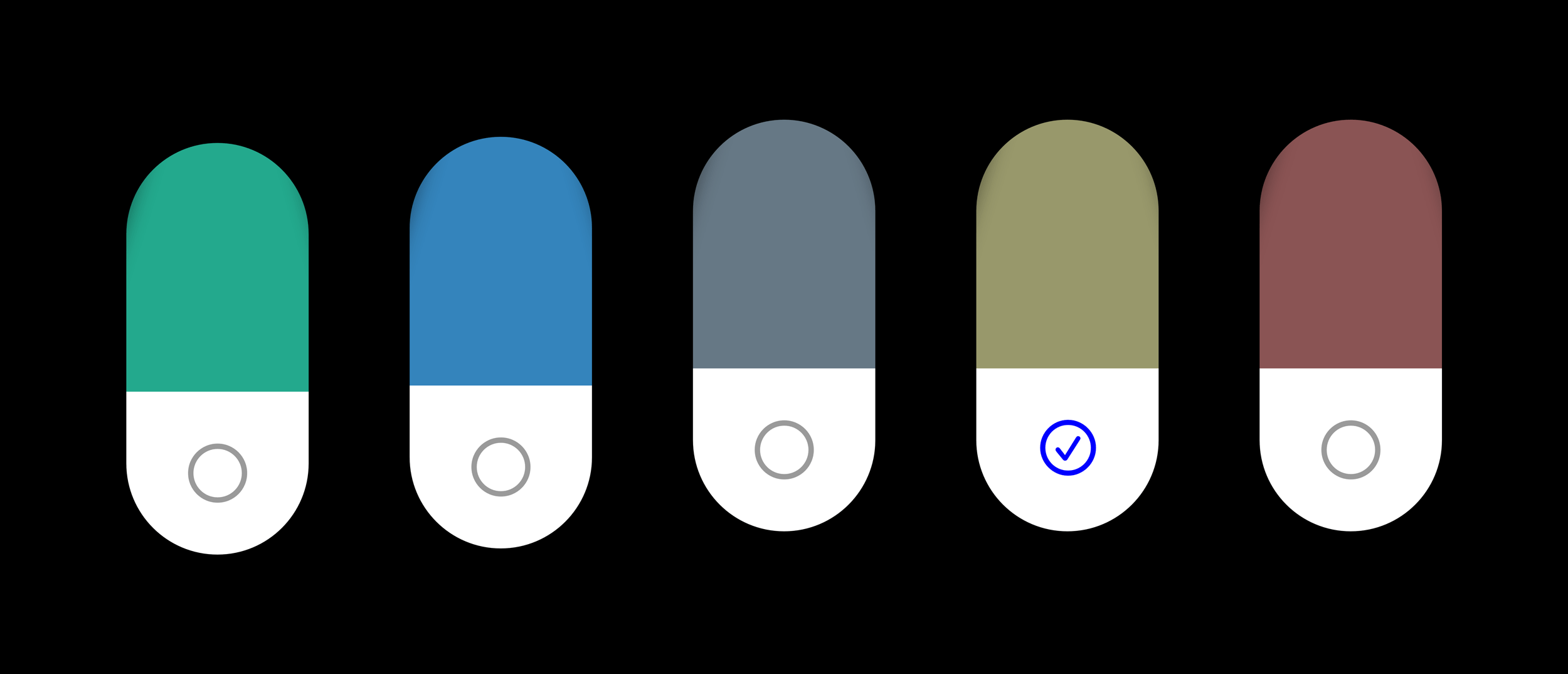 Color customization options
