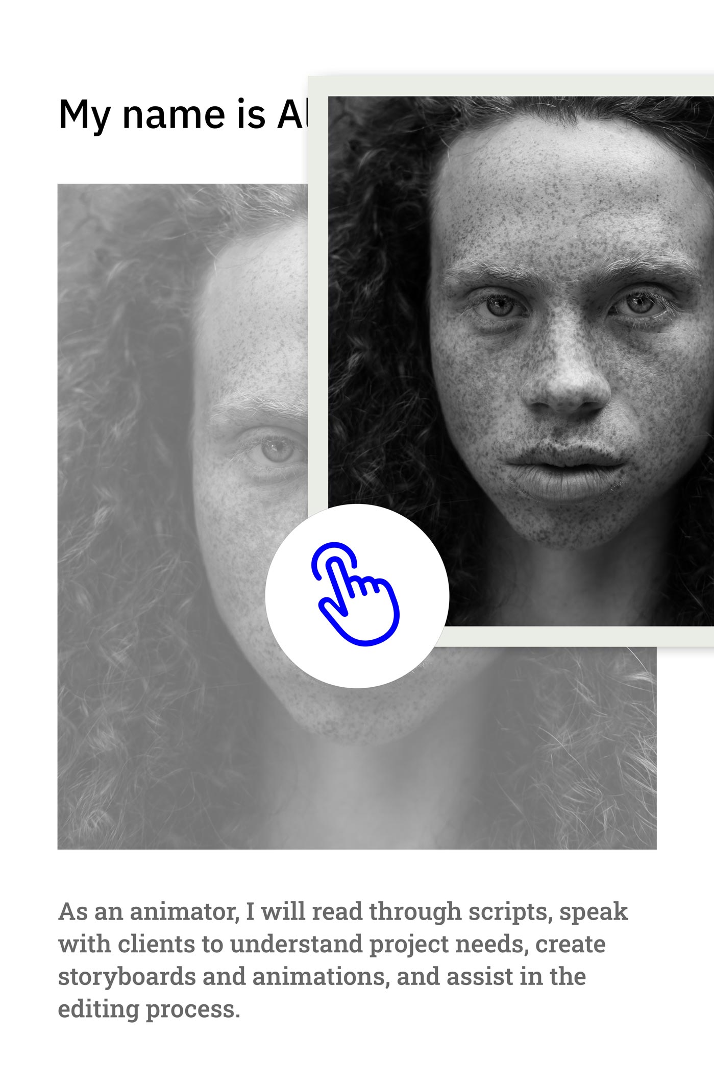 Drag and drop website builder interface