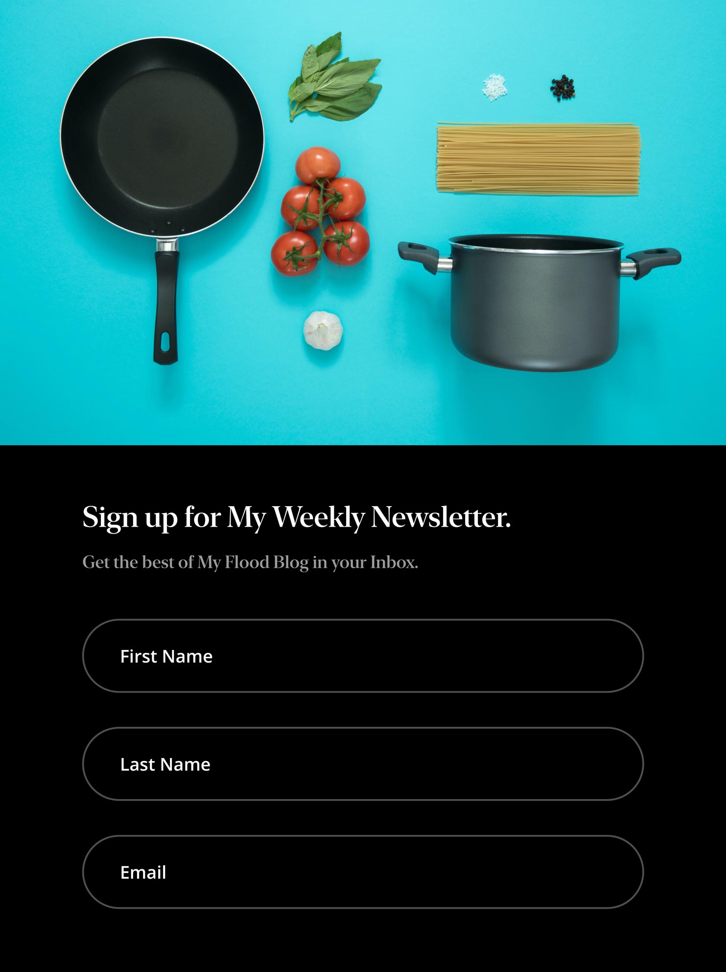 Mailchimp newsletter integration